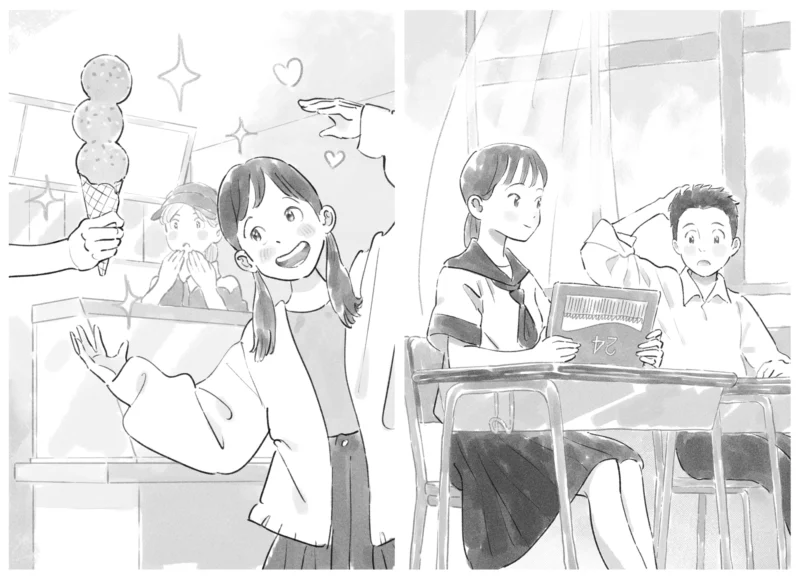 偕成社 『もし自分に負けそうになったら』 装画・挿絵