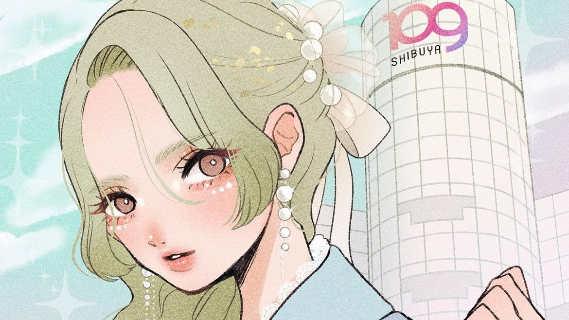 SHIBUYA109 2024年SNS用新年イラスト