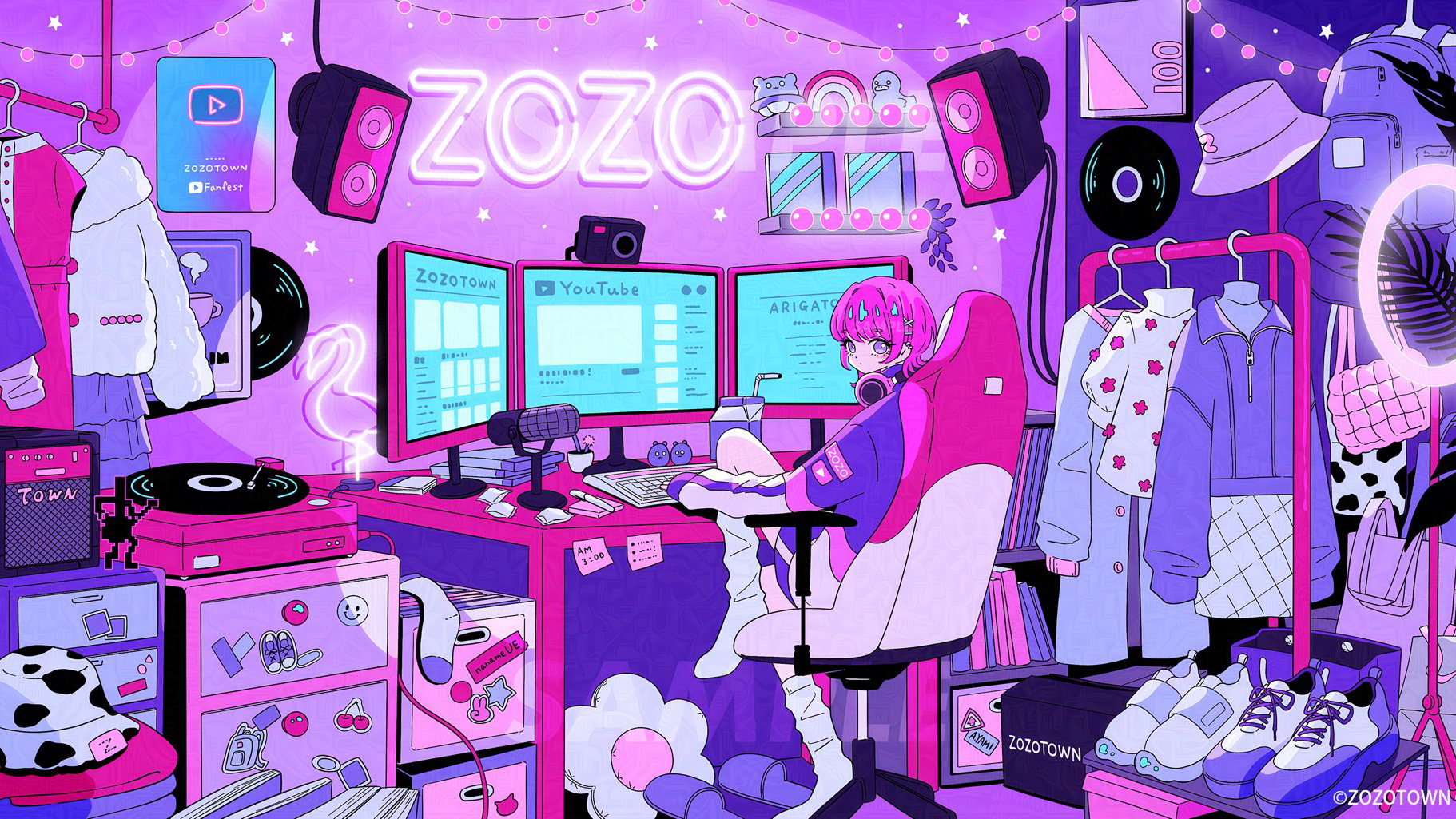 『YouTube Fanfest 2023』 ZOZOTOWNブース