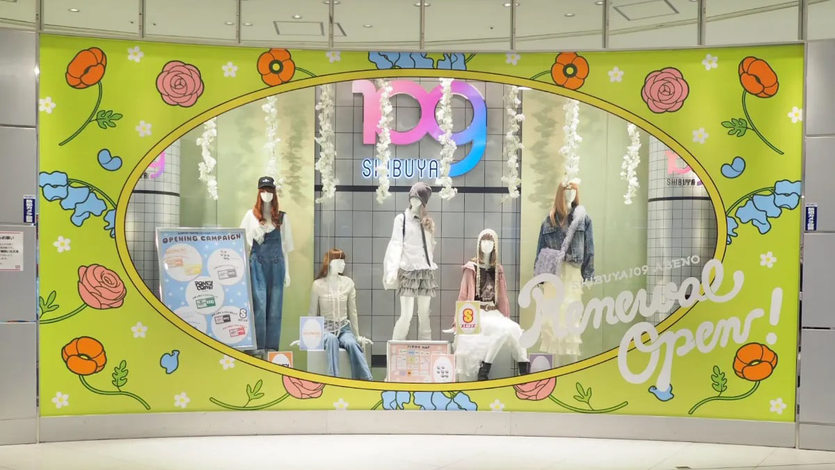 SHIBUYA109阿倍野店 リニューアルオープン メインビジュアル
