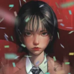 降田天「少女マクベス」(双葉社) 装画