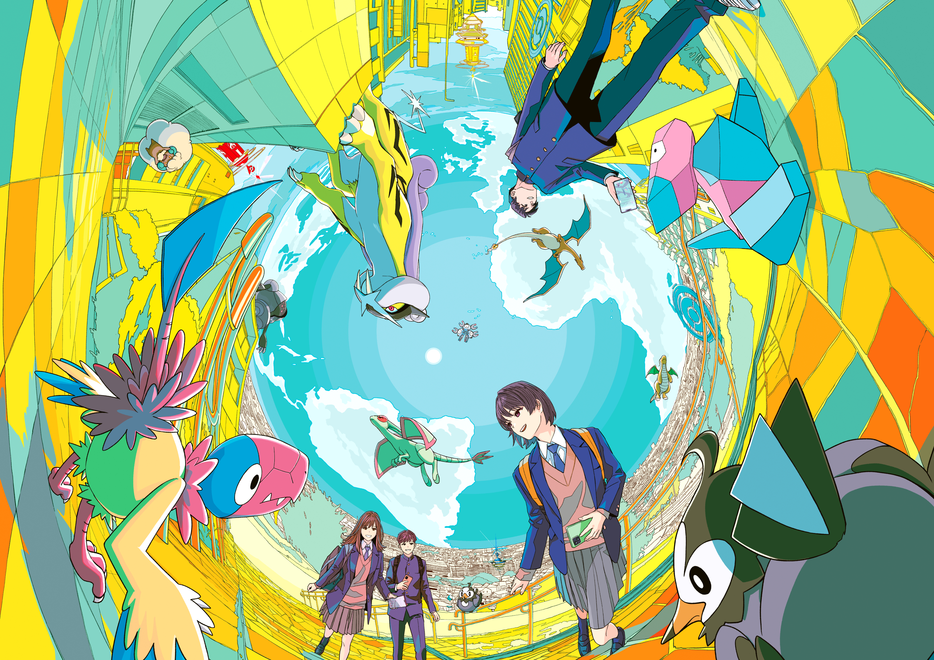 ポケモンGO 5周年記念広告