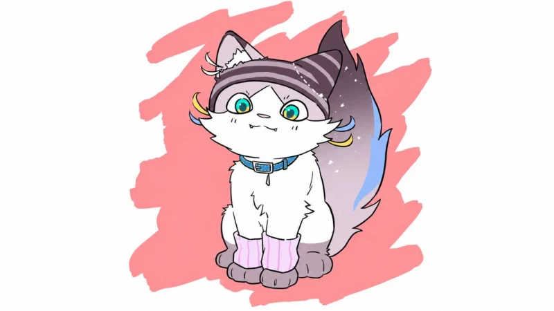 TBS 猫 The Sappiness メンバーシップ用イラスト