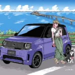 千葉県Honda Cars限定うちわイラスト