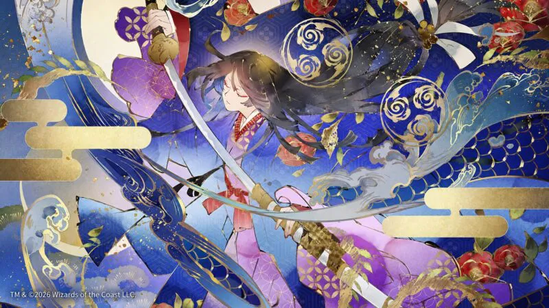 マジック：ザ・ギャザリング「ストリクスヘイヴンの秘密」の日本画ミスティカルアーカイブ「意思の力」制作