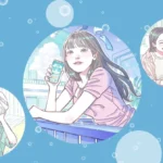 森永製菓「森永スパークリング甘酒」WebCM イラスト